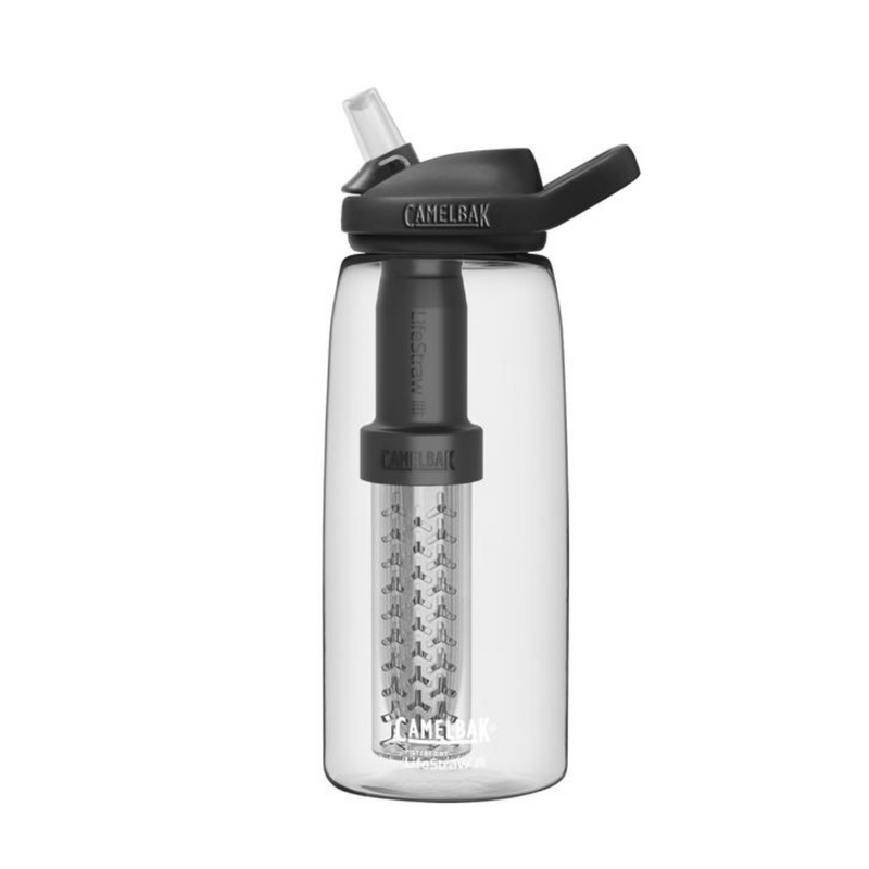 Eddy+ 1 l LifeStraw Clear-Juomapullo-Camelbak-Clear-Aminopörssi