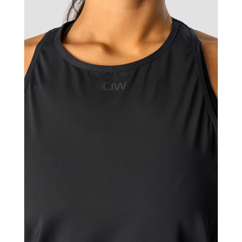 Charge Tank Top Black-Naisten lyhythihaiset ja topit-ICANIWILL-XS-Aminopörssi