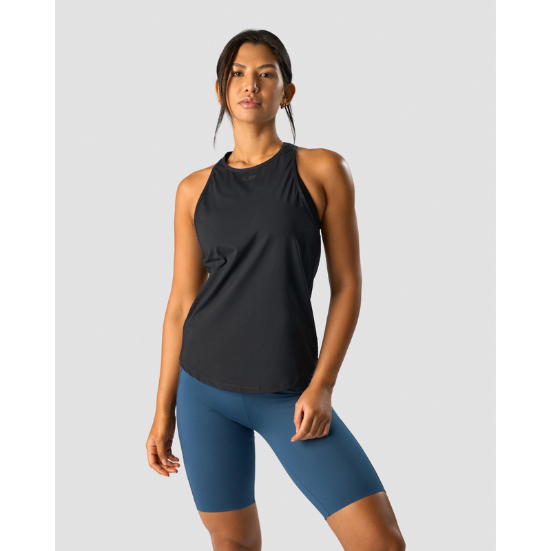 Charge Tank Top Black-Naisten lyhythihaiset ja topit-ICANIWILL-XS-Aminopörssi