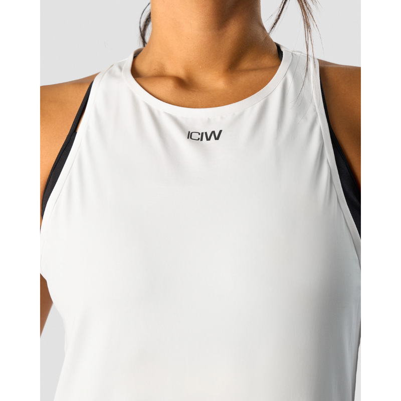 Charge Tank Top White-Naisten lyhythihaiset ja topit-ICANIWILL-XS-Aminopörssi