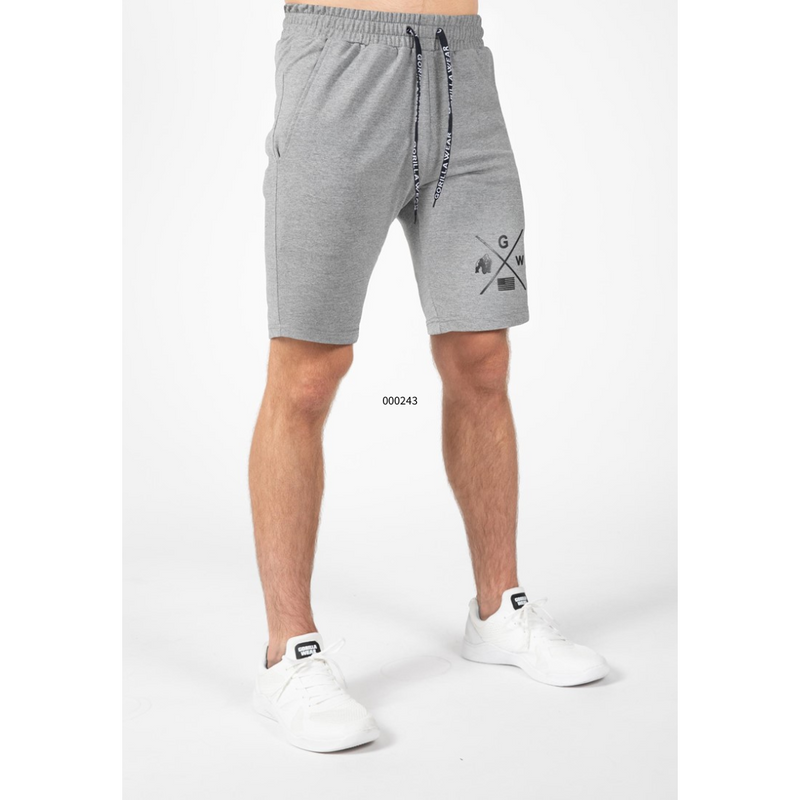 Cisco Shorts, gray/black-Miesten shortsit-Gorilla Wear-M-Aminopörssi