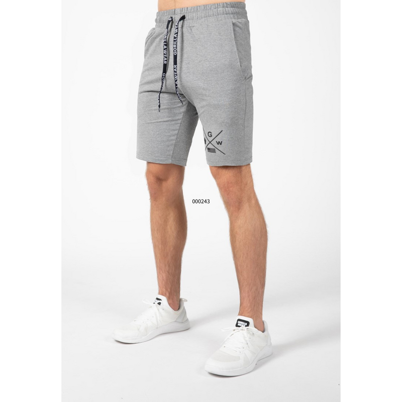 Cisco Shorts, gray/black-Miesten shortsit-Gorilla Wear-M-Aminopörssi