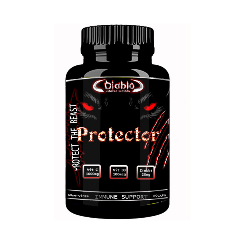 Protector, 60 kaps.-Monivitamiini-Diablo Untamed Nutrition-Aminopörssi