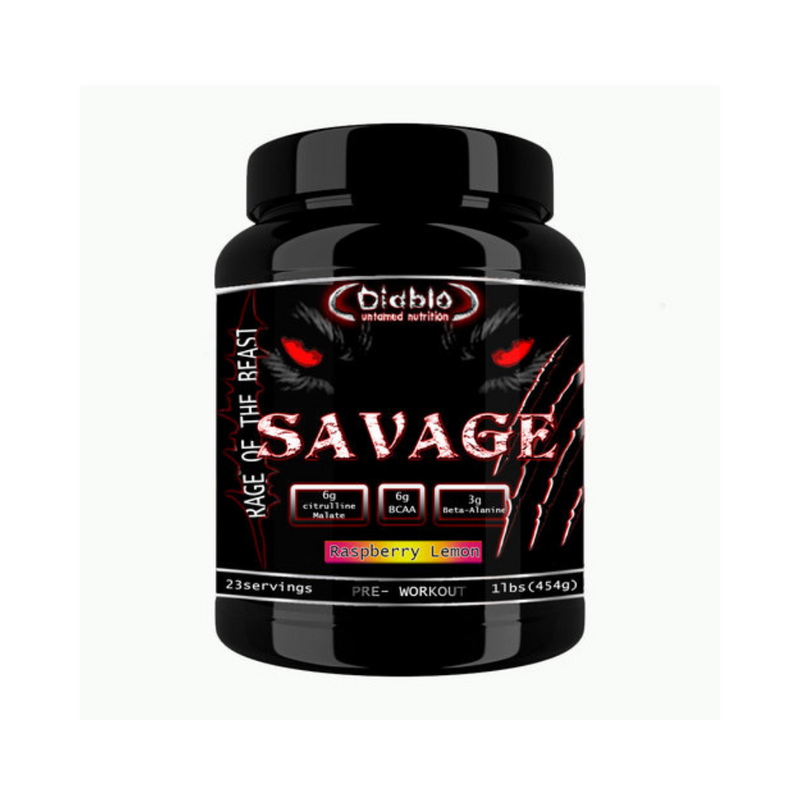 Savage Extreme Pre Workout, 454 g-Pre-Workout-Diablo Untamed Nutrition-Ultimate Orange-Aminopörssi