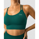Define Seamless Sports Bra, dark green-Naisten urheiluliivit-ICANIWILL-XS-Aminopörssi