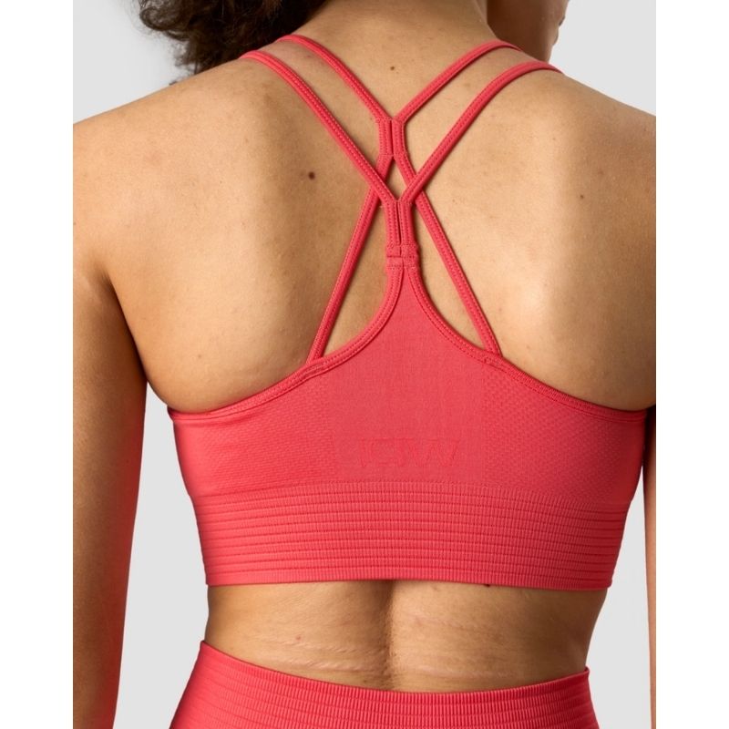 Define Seamless Sports Bra, Coral-Naisten urheiluliivit-ICANIWILL-XS-Aminopörssi