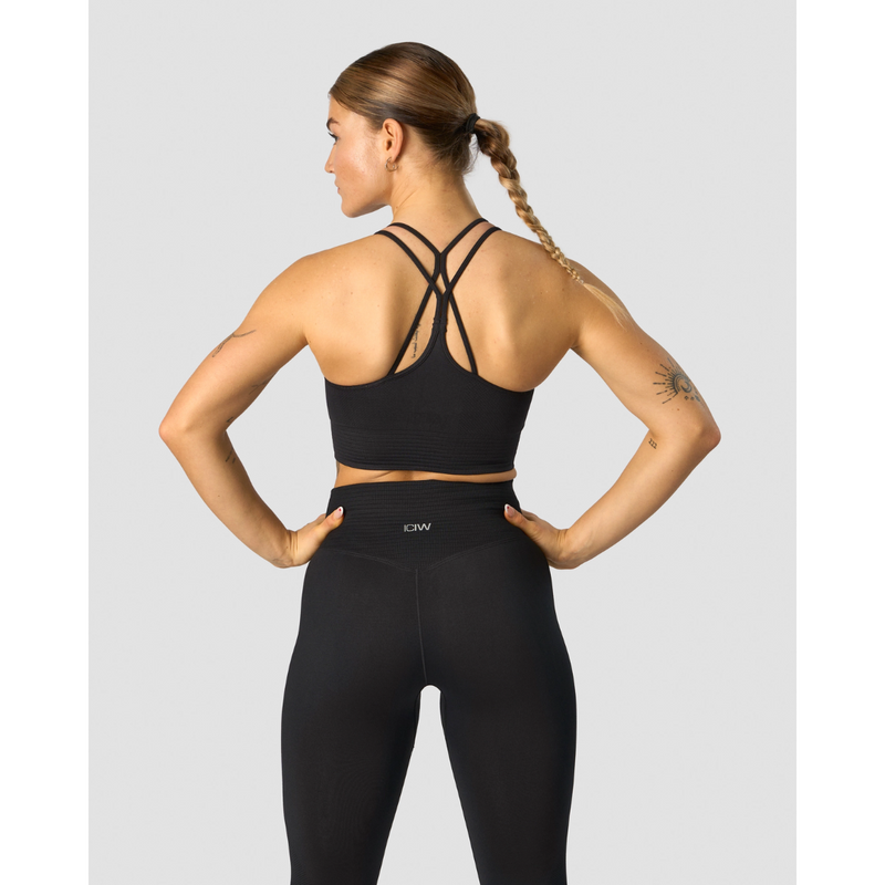 Define Seamless Sports Bra, black-Naisten urheiluliivit-ICANIWILL-XS-Aminopörssi