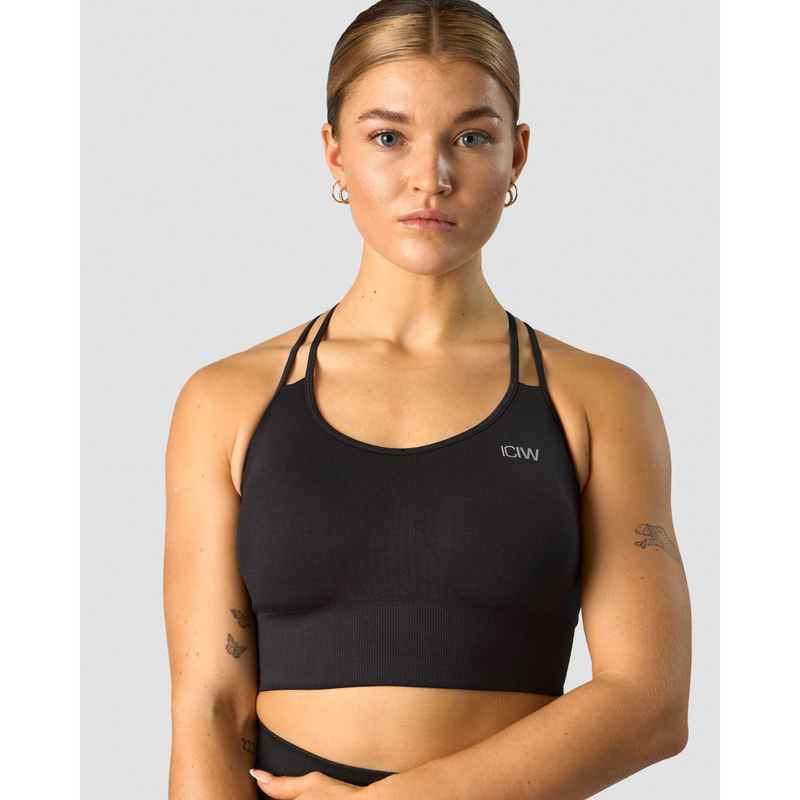 Define Seamless Sports Bra, black-Naisten urheiluliivit-ICANIWILL-XS-Aminopörssi