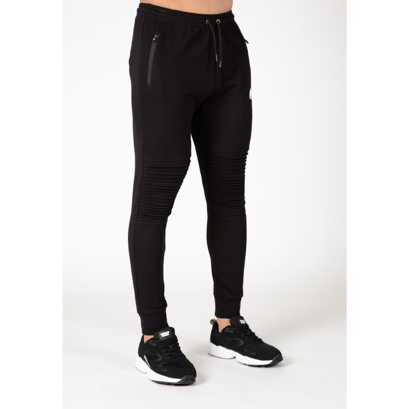 Delta Pants - Black-Miesten housut-Gorilla Wear-S-Aminopörssi