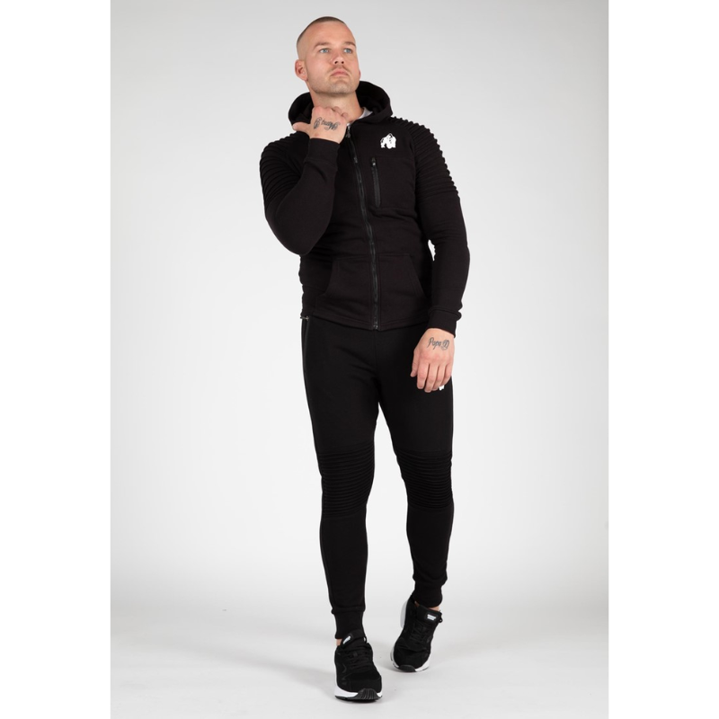 Delta Pants - Black-Miesten housut-Gorilla Wear-S-Aminopörssi