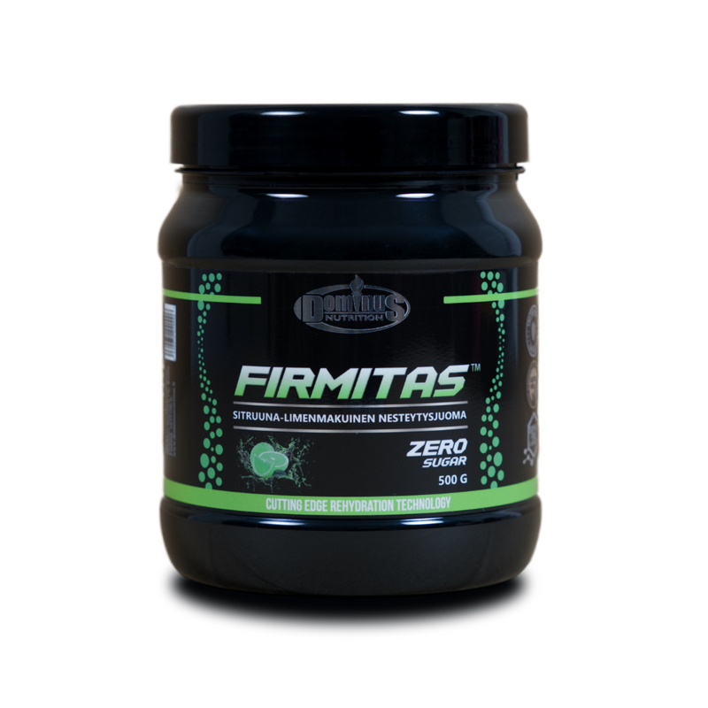 FIRMITAS™, 500 g-Urheilujuoma-Dominus Nutrition-Sitruuna-lime-Aminopörssi