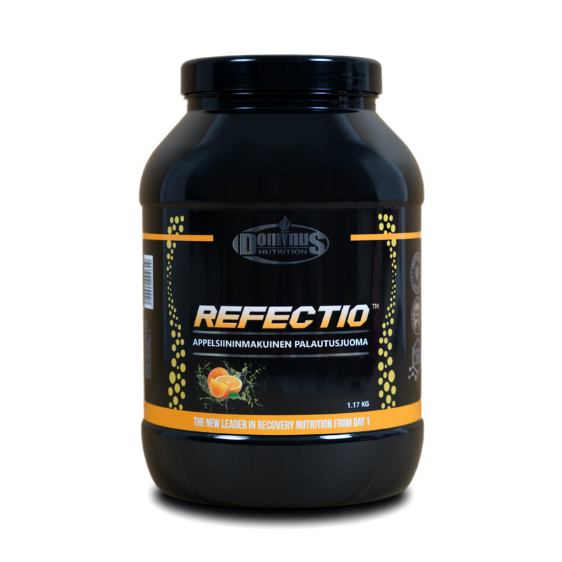 REFECTIO™, 1.17 kg-Palautusjuoma-Dominus Nutrition-Appelsiini-Aminopörssi