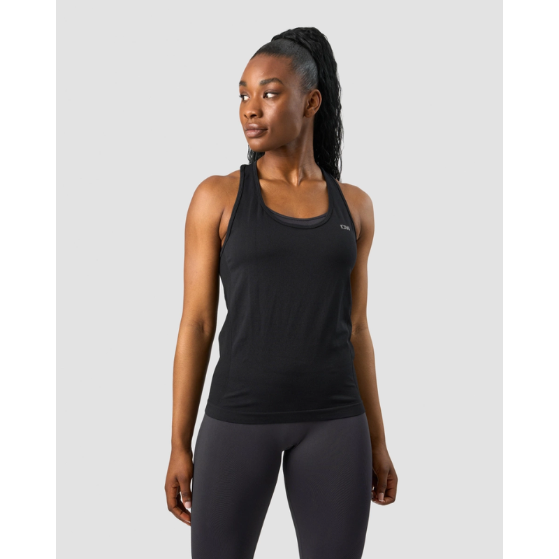 Everyday Seamless Tank Top, black-Naisten lyhythihaiset ja topit-ICANIWILL-XS-Aminopörssi