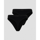 Everyday Seamless Thong 2-pack, black-Naisten alusasut-ICANIWILL-XS-Aminopörssi