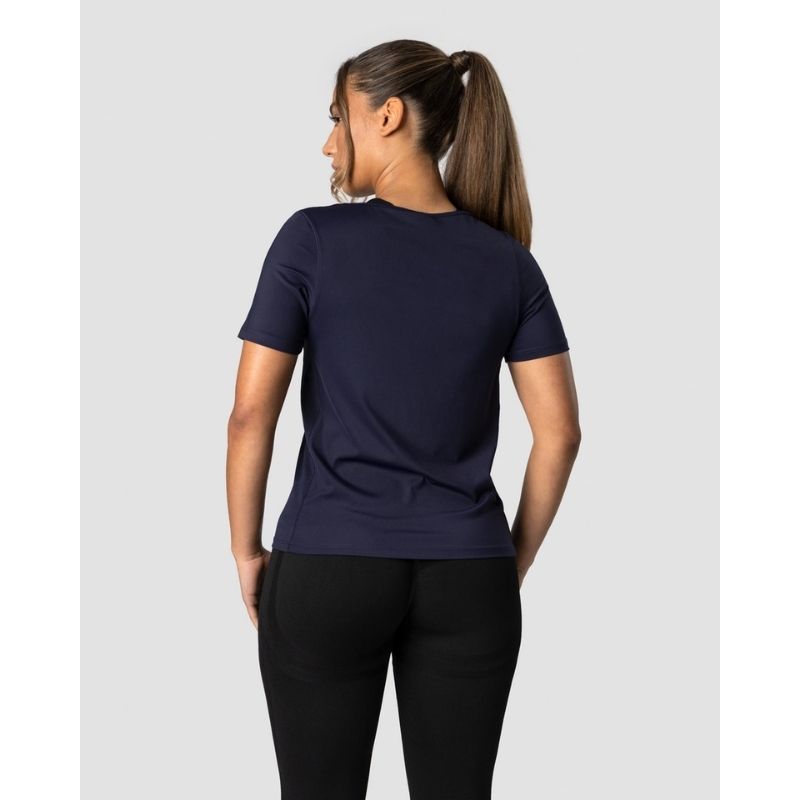 Everyday Tech T-shirt Wmn Navy-Naisten T-paita-ICANIWILL-XS-Aminopörssi