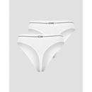 Everyday Seamless Thong 2-pack, white-Naisten alusasut-ICANIWILL-XS-Aminopörssi