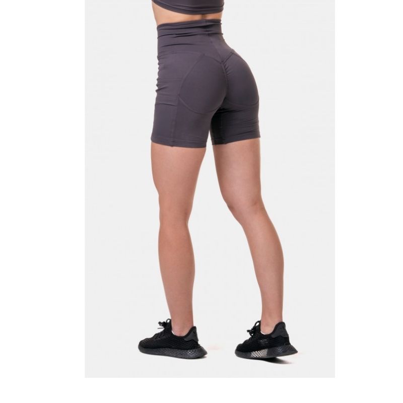 Fit & Smart Biker Shorts 575, marron-Naisten shortsit-Nebbia-XS-Aminopörssi
