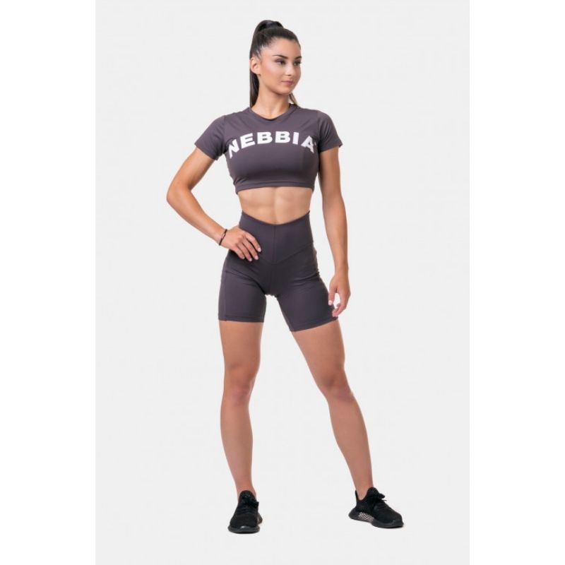 Fit & Smart Biker Shorts 575, marron-Naisten shortsit-Nebbia-XS-Aminopörssi