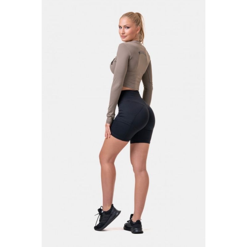 Fit & Smart Biker Shorts 575, Black-Naisten shortsit-Nebbia-XS-Aminopörssi