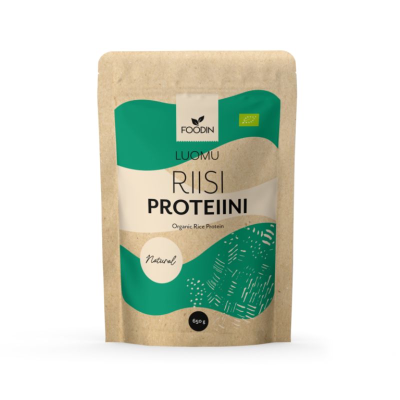 Riisiproteiini, 650 g-Riisiproteiini-Foodin-Vanilja-Aminopörssi