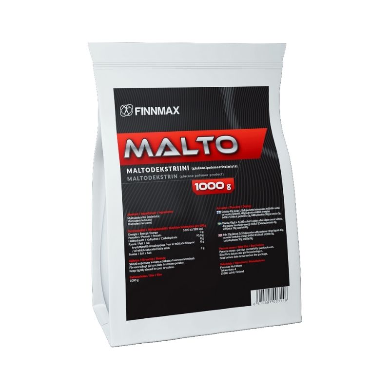 Malto, 1 kg-Hiilihydraattijauhe-FinnMax-Aminopörssi