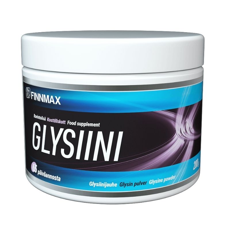 Glysiini, 200 g-Glysiini-FinnMax-Aminopörssi