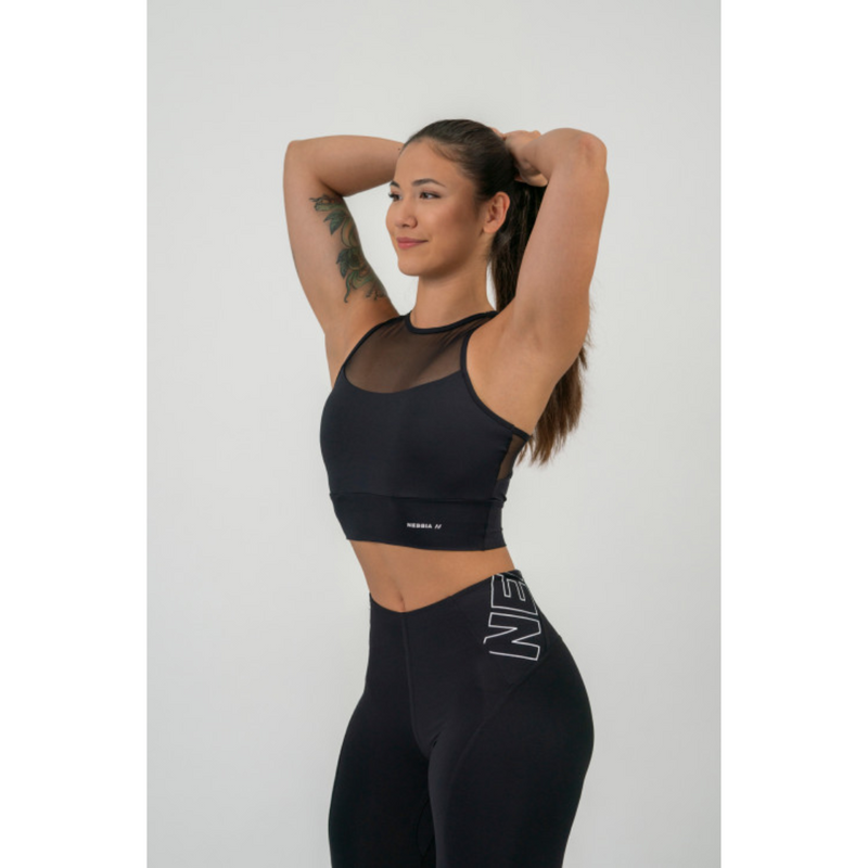 Fit Activewear Padded Sports Bra 437-Naisten urheiluliivit-Nebbia-XS-Aminopörssi