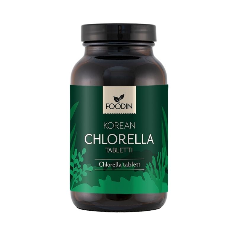 Korean Chlorella tabletti 110 g-Vihertuote-Foodin-Aminopörssi