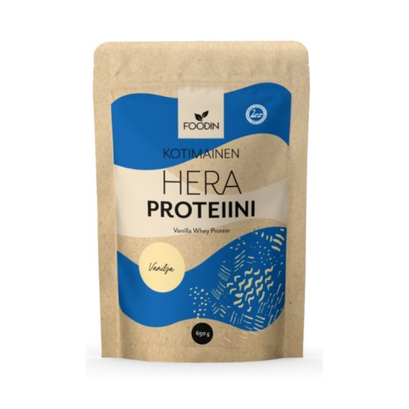 Heraproteiini, 650 g-Herakonsentraatti-Foodin-Vanilja-Aminopörssi