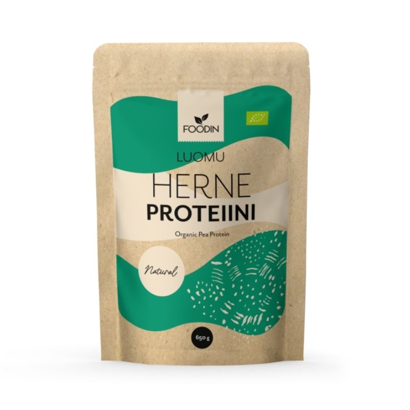 Herneproteiini, 650 g-Herneproteiini-Foodin-Natural-Aminopörssi