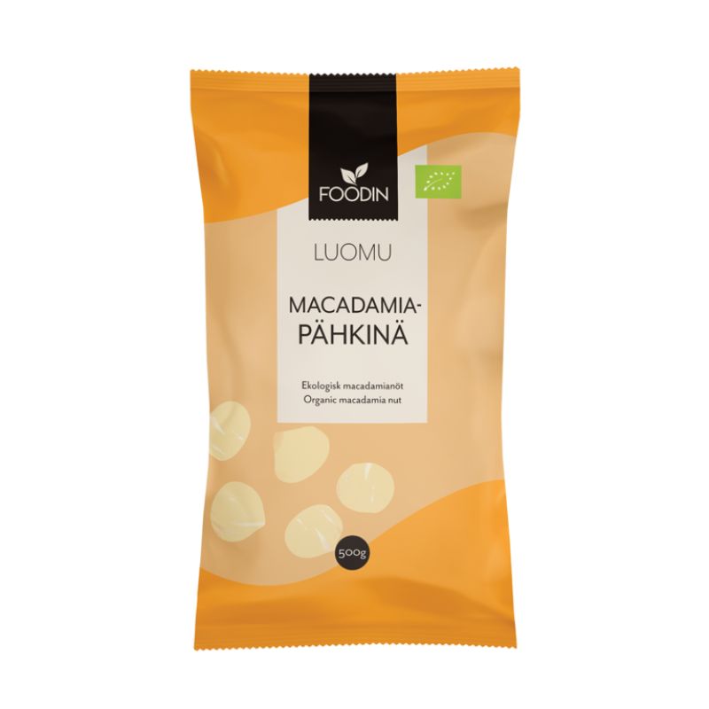 Macadamiapähkinä, 500 g-Pähkinä-Foodin-Aminopörssi