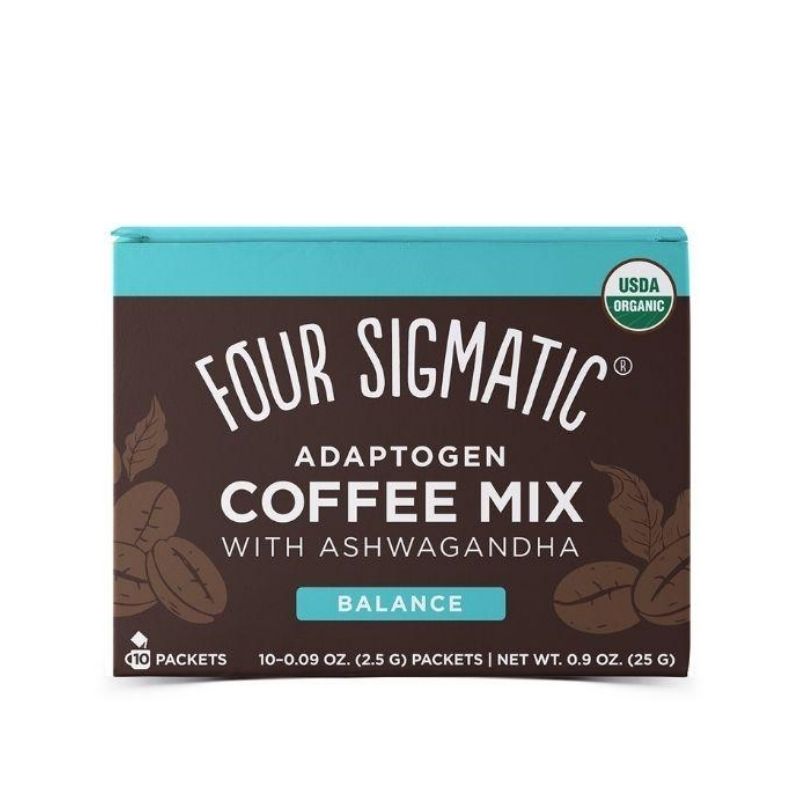 Adaptogen Coffee Mix Ashwagandha, 10 pussia-Sienikahvi-Four Sigma Foods-Aminopörssi
