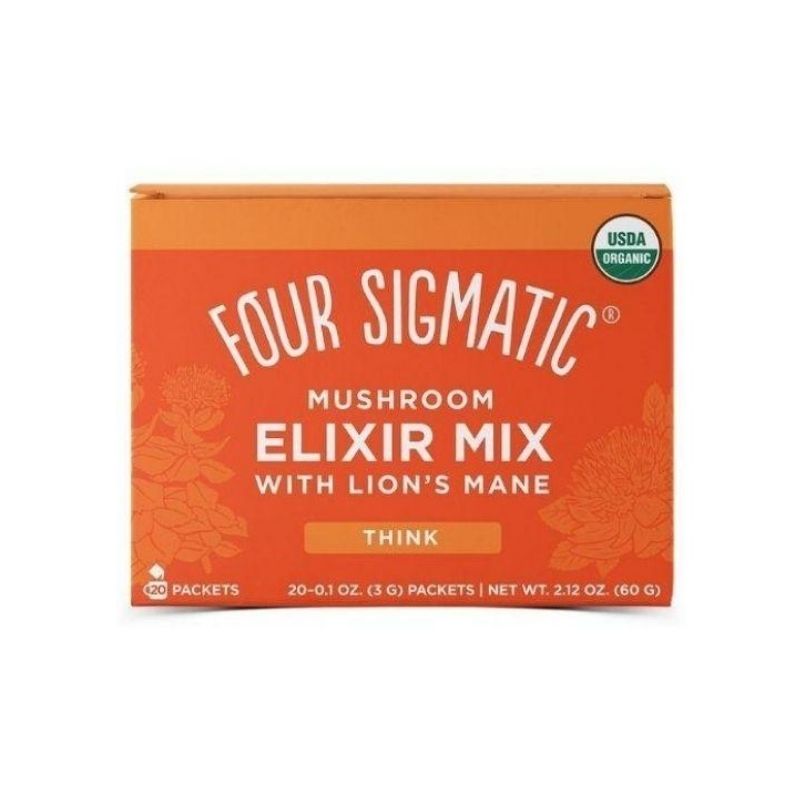 Mushroom Elixir Mix Lion's Mane, 20 pussia-Sienijauhejuoma-Four Sigma Foods-Aminopörssi