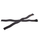 Leather Lifting Straps, Black-Vetoremmi-GASP-Aminopörssi