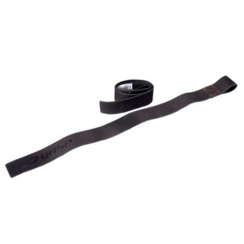 Leather Lifting Straps, Black-Vetoremmi-GASP-Aminopörssi