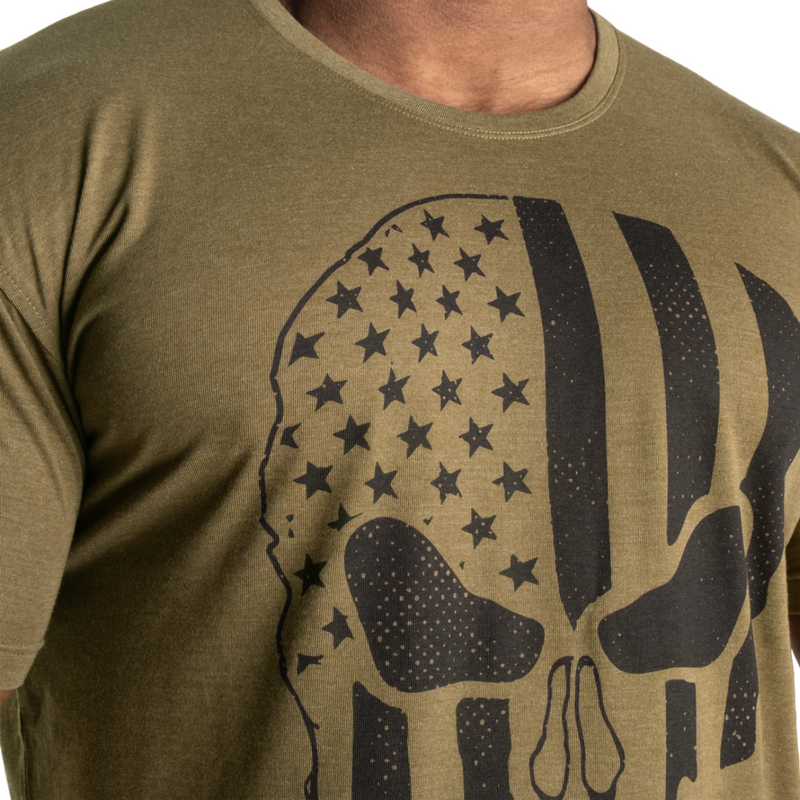 Skull Standard Tee, green-Miesten T-paita-GASP-M-Aminopörssi