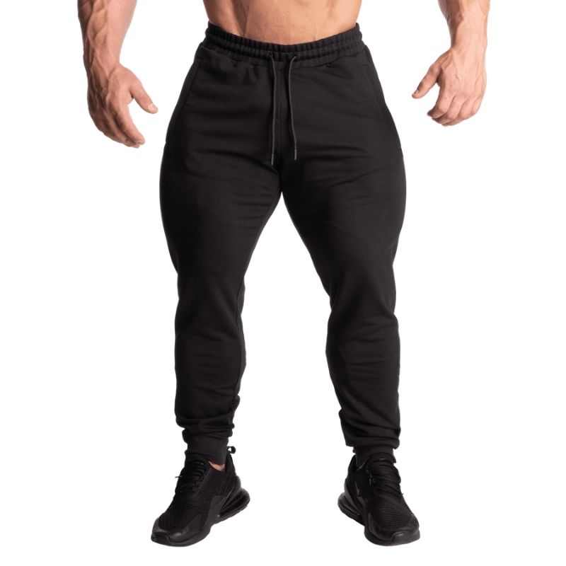 Essential sweat pants, black-Miesten housut-GASP-M-Aminopörssi