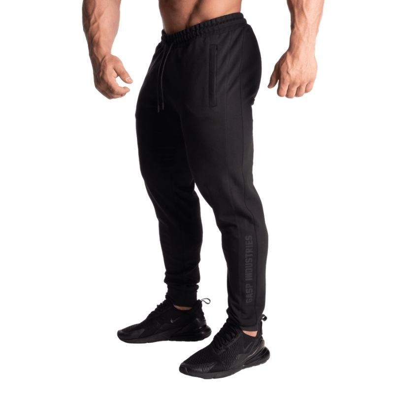 Essential sweat pants, black-Miesten housut-GASP-M-Aminopörssi
