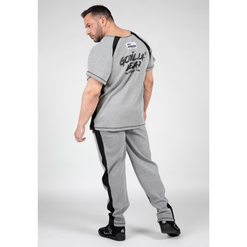 Augustine Old School Workout Top, Gray-Miesten T-paita-Gorilla Wear-S/M-Aminopörssi