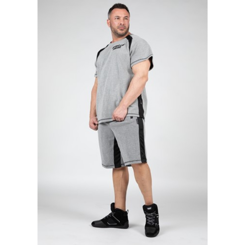 Augustine Old School Shorts, Gray-Miesten shortsit-Gorilla Wear-S/M-Aminopörssi