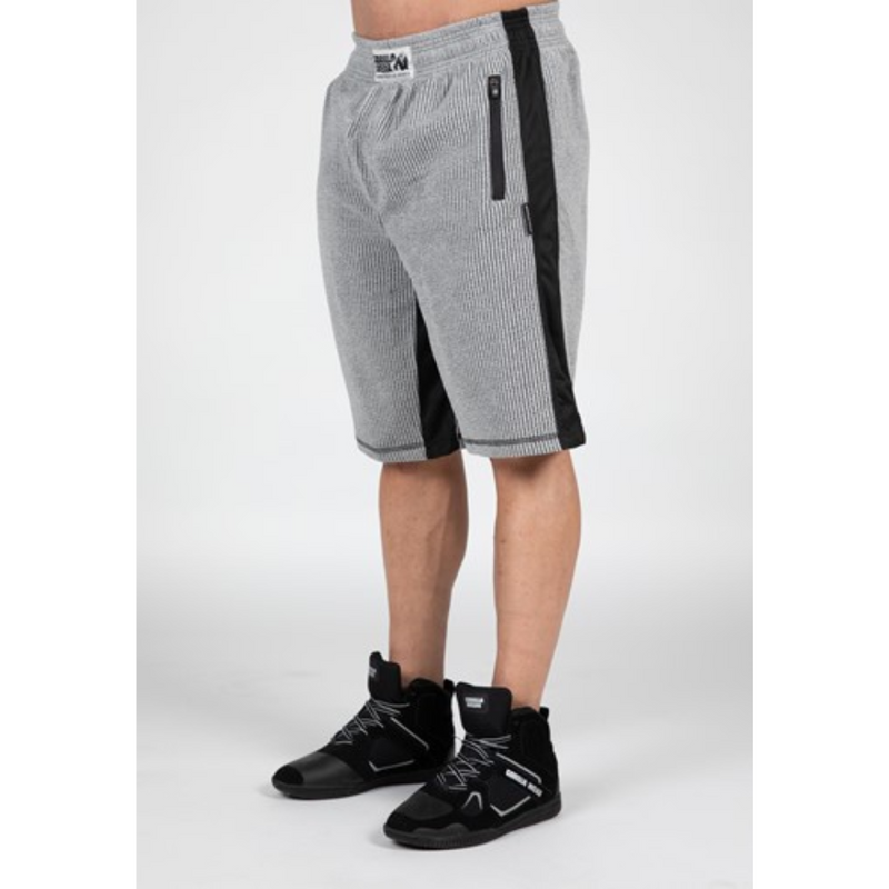 Augustine Old School Shorts, Gray-Miesten shortsit-Gorilla Wear-S/M-Aminopörssi