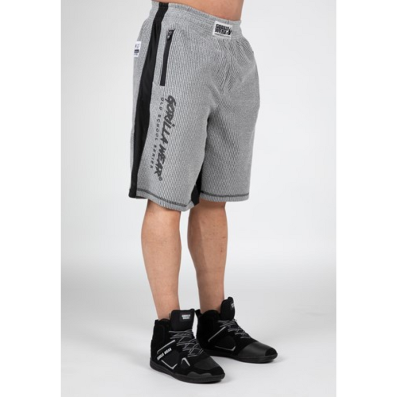 Augustine Old School Shorts, Gray-Miesten shortsit-Gorilla Wear-S/M-Aminopörssi