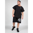 Buffalo Old School Shorts, Black/Gray-Miesten shortsit-Gorilla Wear-S/M-Aminopörssi