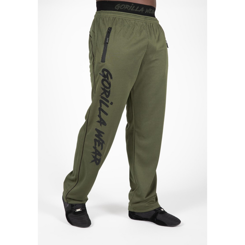 Mercury Mesh Pants - Army Green/Black-Miesten housut-Gorilla Wear-S/M-Aminopörssi