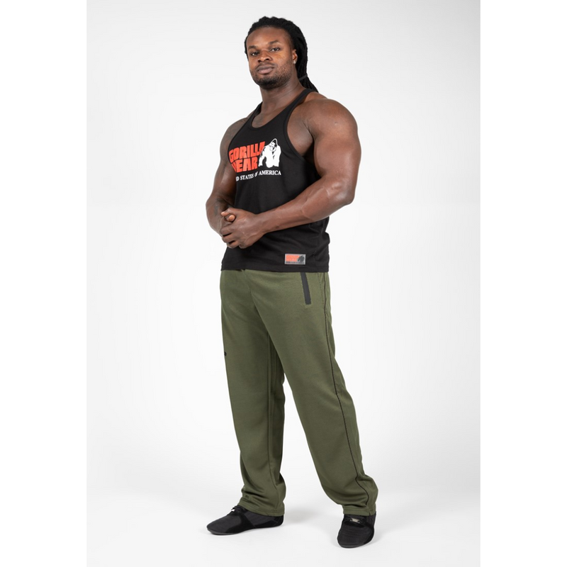 Mercury Mesh Pants - Army Green/Black-Miesten housut-Gorilla Wear-S/M-Aminopörssi