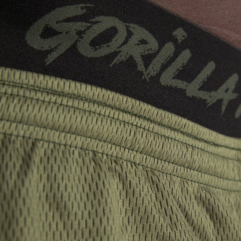 Mercury Mesh Pants - Army Green/Black-Miesten housut-Gorilla Wear-S/M-Aminopörssi