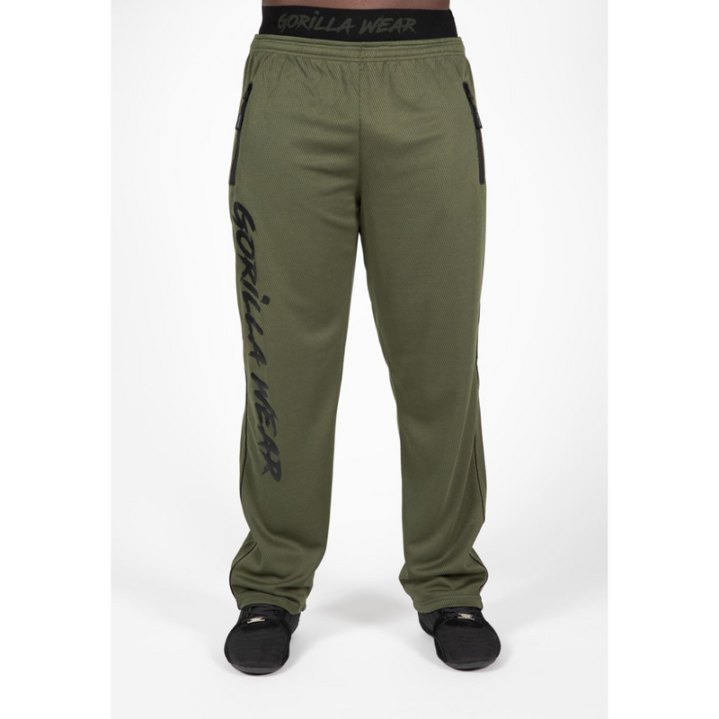 Mercury Mesh Pants - Army Green/Black-Miesten housut-Gorilla Wear-S/M-Aminopörssi