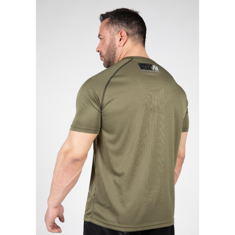 Performance T-shirt army green-Miesten T-paita-Gorilla Wear-S-Aminopörssi