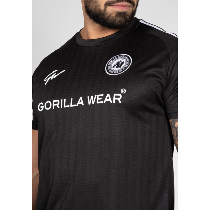 Stratford T-Shirt, Black-Miesten T-paita-Gorilla Wear-S-Aminopörssi