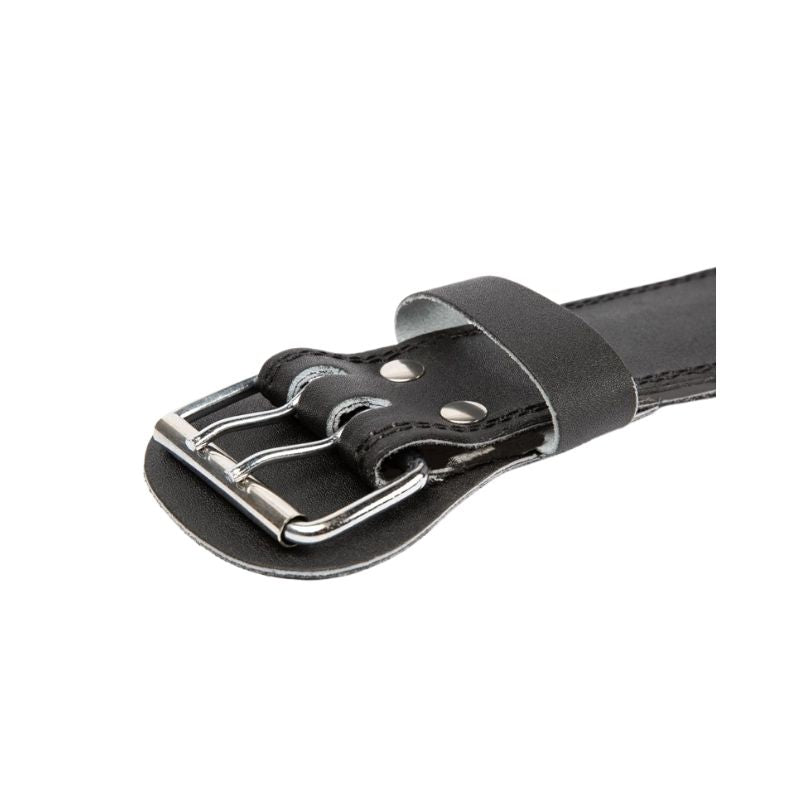 4 Inch Padded Leather Lifting Belt, black/red-Nostovyö-Gorilla Wear-S/M-Aminopörssi